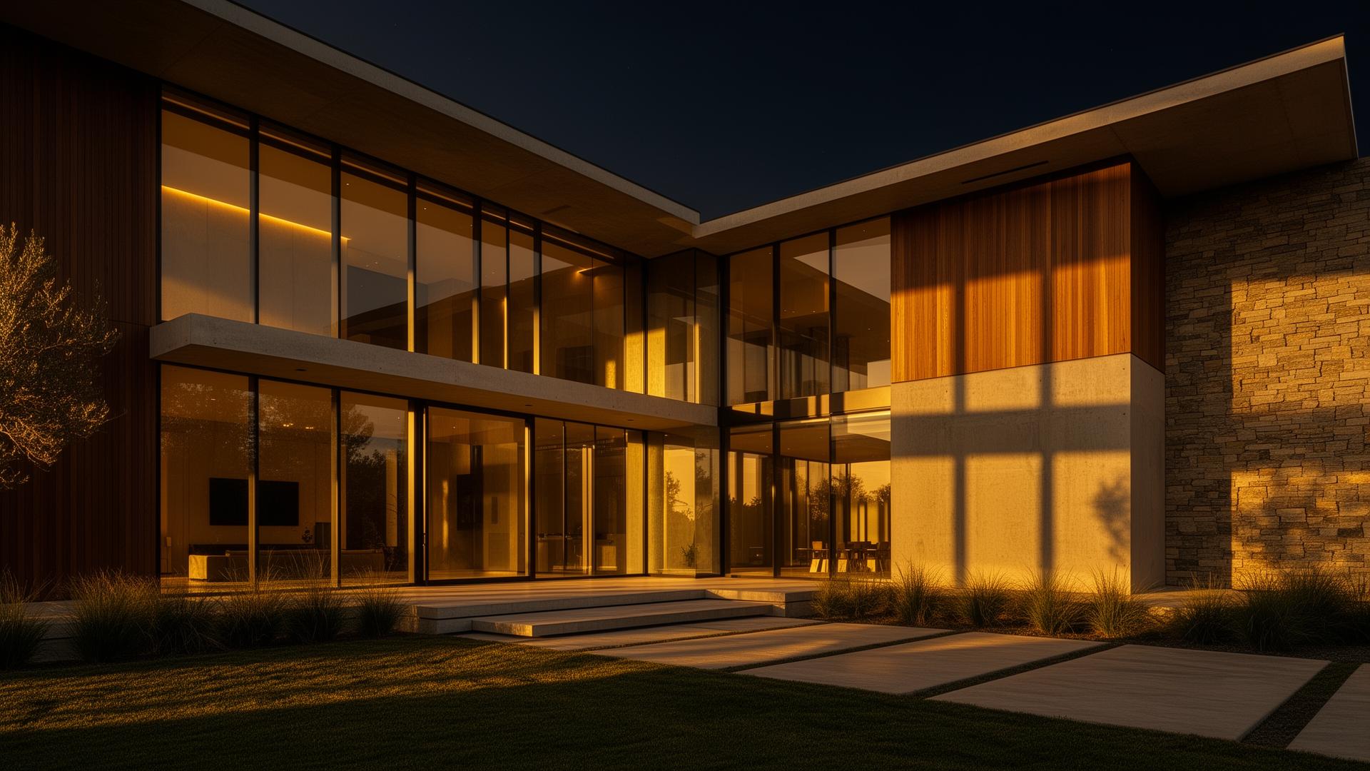 Casa de alto padrão construída pela Franco Reforma